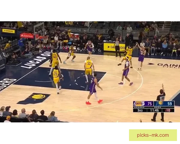 湖人战胜步行者 东契奇创纪录斩获43分詹姆斯准三双西卡因恶意犯规遭驱逐